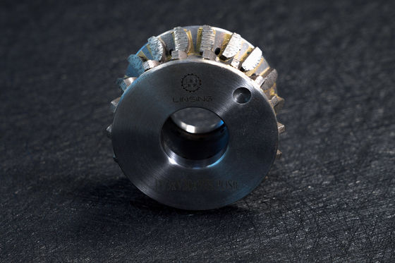 1in Aluminium-Diamantprofilrad für Granitmalen mit optimaler Leistung