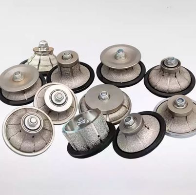Elektroplattierte Diamant-Router-Bit V30 D75MM für die Präzisionsprofilierung und -schleifen