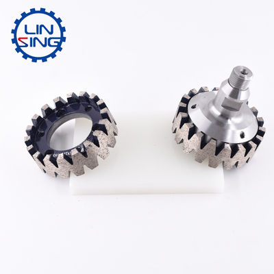 Kalibrieren von CNC-Stubbing-Diamant-Fräswerk für Granit-Marmor-Quarz 50 mm Durchmesser