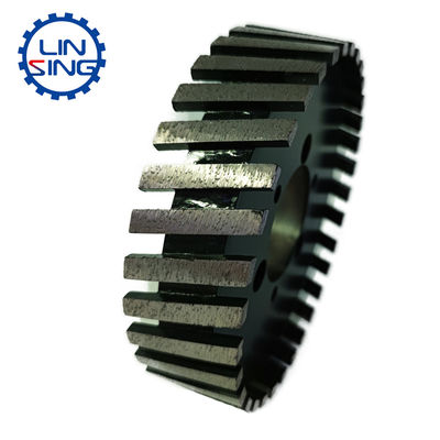 Flexible und langlebige CNC-Turbo-Stubbing-Rad mit Diamantsegmentiertem 86 mm-Rad