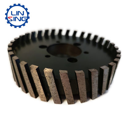 Flexible und langlebige CNC-Turbo-Stubbing-Rad mit Diamantsegmentiertem 86 mm-Rad