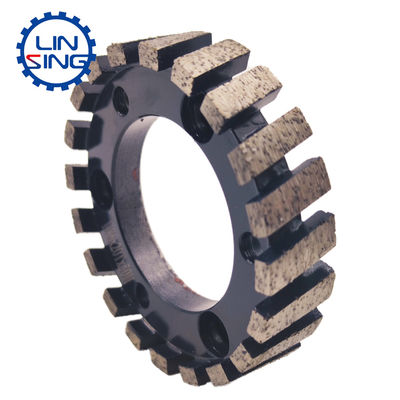 D50/86/100mm Steinoberfläche Schleifen und Fräsen Segment Eisenkern CNC Stubbing Wheel