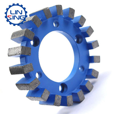 50 mm Blau-Granit-Diamantwerkzeug CNC-Stubbing-Rad zum Polieren und Schleifen von Marmor