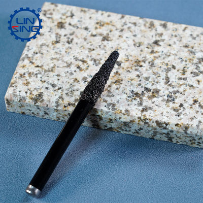 10 mm Vakuumbrazed Diamant Stein Schnitzwerk mit Gravurfunktion und TiCN Beschichtung