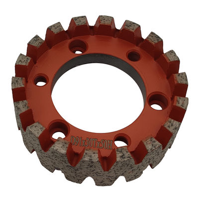 Hochwertige 3-Zoll-CNC-Stubbing-Räder für das Granitmahlen in einer CNC-Maschine
