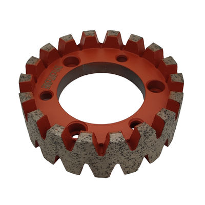 Hochwertige 3-Zoll-CNC-Stubbing-Räder für das Granitmahlen in einer CNC-Maschine