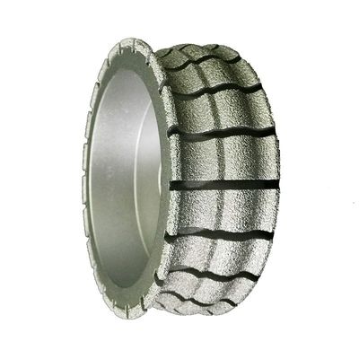 64-134 mm Langlebigkeit Steinblock Profiling Werkzeuge CNC Vakuum gezogen Diamant Schleifrad für Profiling