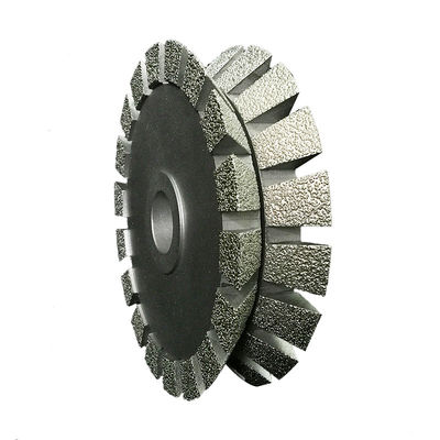 64-134 mm Langlebigkeit Steinblock Profiling Werkzeuge CNC Vakuum gezogen Diamant Schleifrad für Profiling
