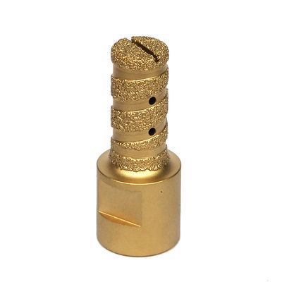 CNC-Senkmaschine Diamant-Vakuumbrähte Finger-Bit für Countertop-Senkrad Fräsen