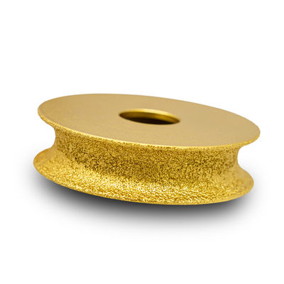 Vakuumbrähte Steinkante Diamant Bohrprofil Schleifrad 64-134mm Metallpulver