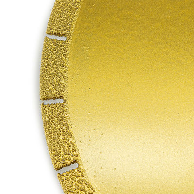 OBM kundenspezifische Unterstützung Diamantwerkzeuge Diamant-Schneidscheibe Vakuum Brazen Diamant Sägeblätter für Granit