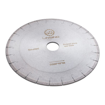Hochfrequenzbrastete Diamantsäge D350mm zum effizienten Schneiden von Dekton-Marmor