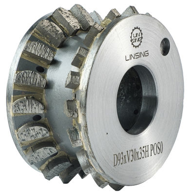 Anpassungsmetallbindung Diamant CNC-Schleifrad für Steinprofiling Durchmesser akzeptabel