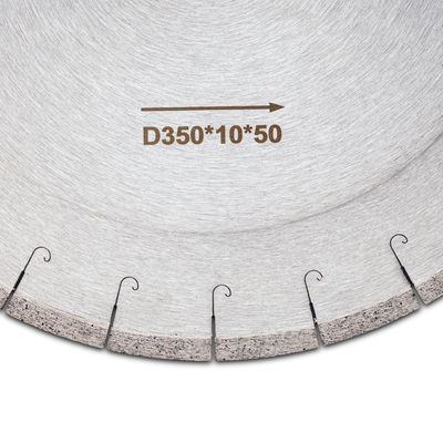 Hochfrequenzbrastete Diamantsäge D350mm zum effizienten Schneiden von Dekton-Marmor