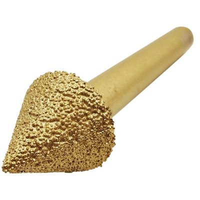 Präzisions-Vakuum-Lauted-Diamant-Taper-Kopf-Gravur-Bit für Steingravurprojekte