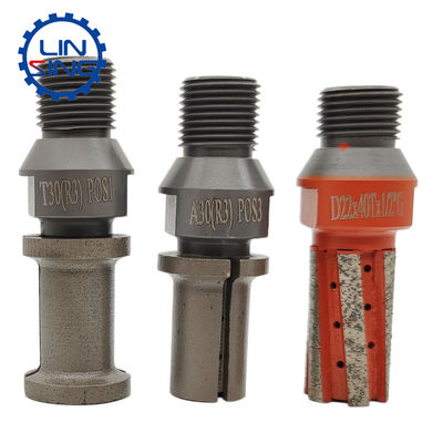 D60mm Vakuumbrazed Diamant Finger Fräsen Beveling Fliesenbohrstücke für Granit Fräsmaschine