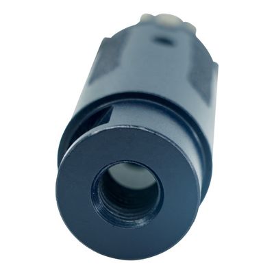 Rotgranitstein Trockenbohrung 35 mm Kernbohrstück mit M14 Adapter und Eisenpulver