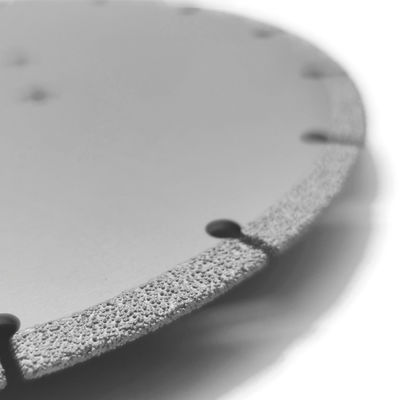 Lange Lebensdauer Elektroplatierte Diamantschneidscheiben für Granitkeramik Silbervorteil