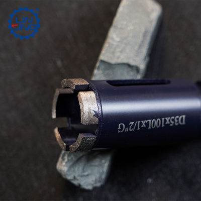 Zusammengepasste Unterstützung D32 Vakuum-Laut-Diamant-Kernbohrschläger für langlebige Leistung