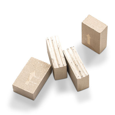 Professionelles Diamantsegment für das Marmorschneiden mit einer einzigen Klinge und Sandwichform