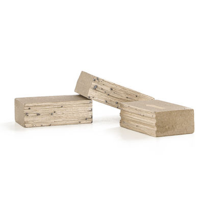 Professionelles Diamantsegment für das Marmorschneiden mit einer einzigen Klinge und Sandwichform