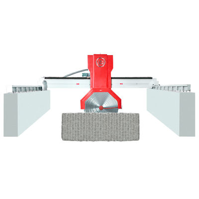 Linsing Vier-Posten-Guide-Multi-Blade-Brücke Säge-Maschine für Granit-Block-Schneiden