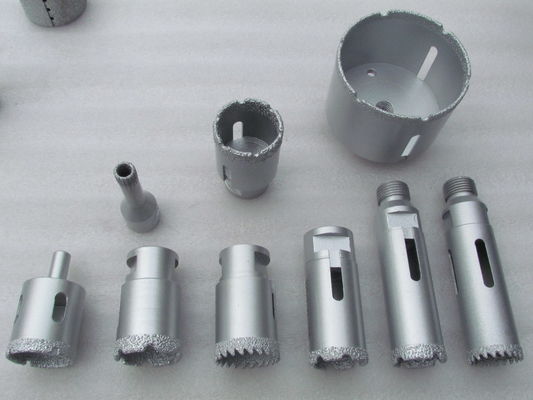 Einfache Veredelung D60mm Vakuum-Blöten-Kernstück für Präzisions- und Bohrungen in harten Materialien