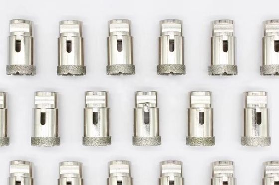 Einfache Veredelung D60mm Vakuum-Blöten-Kernstück für Präzisions- und Bohrungen in harten Materialien