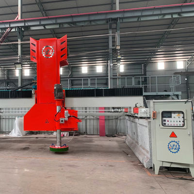 Steinblockschneider mit Horizontal-Plus-Vertikalbrückensäge und PLC-Steuerungssystem