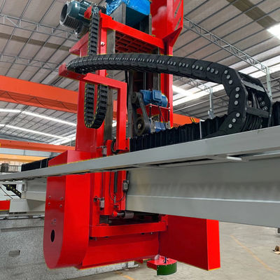 Steinblockschneider mit Horizontal-Plus-Vertikalbrückensäge und PLC-Steuerungssystem