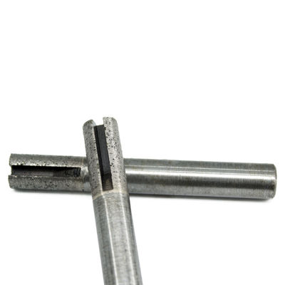 Sinkerte Perlen Gravierstück für CNC-Steinfräsen Boden im technischen Design geschlitzt