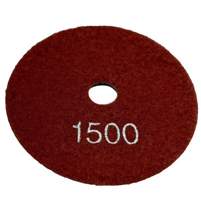 Lange Lebensdauer 7" 180mm Diamantpolierpads für professionelles Harz-Diamantpulver