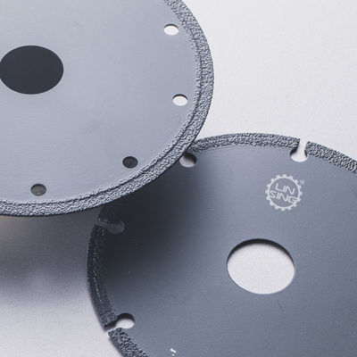 10,8 mm Stahlkerndicke Vakuumbrähte Diamant-Schneidplatte für Metallstein-Aluminium