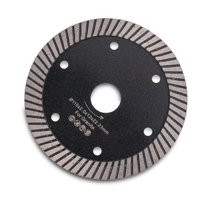 105 mm-230 mm Turbo-Diamant-Schneidscheibe zum Schneiden von Granit-Marmor-Keramik