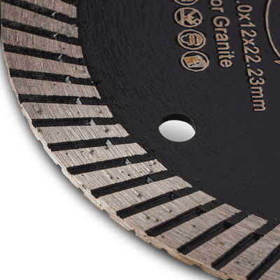 105 mm-230 mm Turbo-Diamant-Schneidscheibe zum Schneiden von Granit-Marmor-Keramik