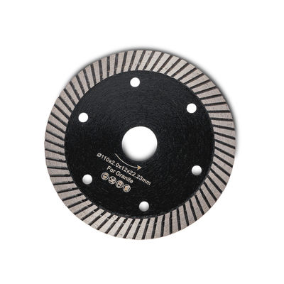 105 mm-230 mm Turbo-Diamant-Schneidscheibe zum Schneiden von Granit-Marmor-Keramik