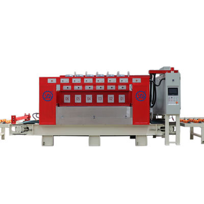 Schleiffunktion PLC Automatische kontinuierliche Granit-Marmor-Stein-Busch-Hammermaschine
