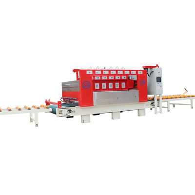 Schleiffunktion PLC Automatische kontinuierliche Granit-Marmor-Stein-Busch-Hammermaschine