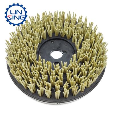 Schleifen von Lederoberflächen Rundstahlbürste mit Diamant und Diamant Abrasivmaterial