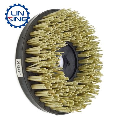 Schleifen von Lederoberflächen Rundstahlbürste mit Diamant und Diamant Abrasivmaterial