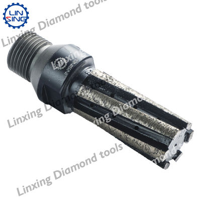 Granit Finger Drill Core Bit Diamant Schneidwerkzeuge für Kernbohrungen 38 mm Durchmesser