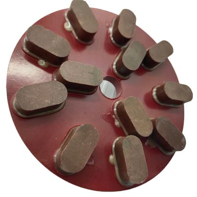Buff Disc Abrasive Diamantwerkzeuge zum Polieren von Granit-Marmorplatten 250 mm Becherrad