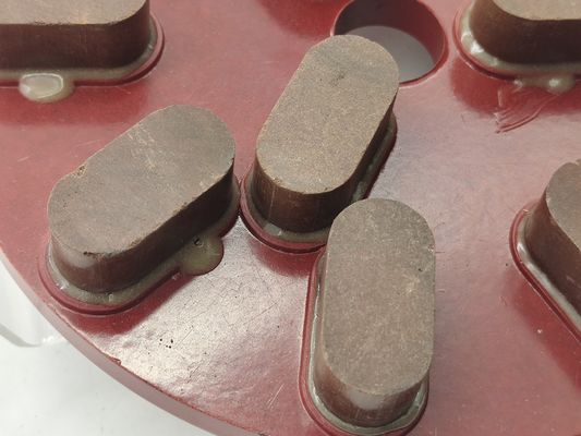Buff Disc Abrasive Diamantwerkzeuge zum Polieren von Granit-Marmorplatten 250 mm Becherrad