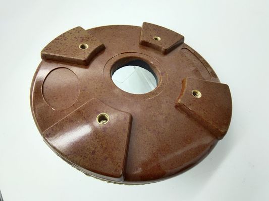 Buff Disc Abrasive Diamantwerkzeuge zum Polieren von Granit-Marmorplatten 250 mm Becherrad