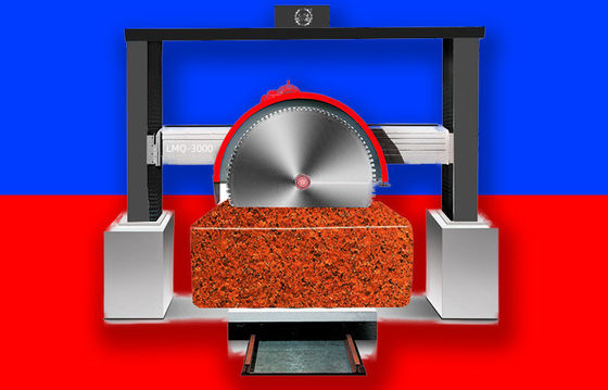 Wirtschaftliche Steingran-Schneidmaschine zum Schneiden von Rotgranit, Marmor und Kalkstein