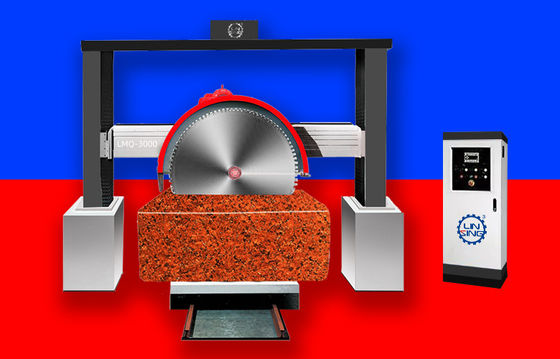 Wirtschaftliche Steingran-Schneidmaschine zum Schneiden von Rotgranit, Marmor und Kalkstein