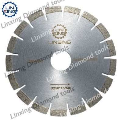 Hochleistungs-Silber-/Schwarze-Diamant-Sägen für das Schneiden von Steingranit