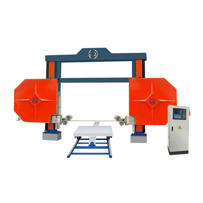 Steinindustrie 6800 kg Automatische CNC-Diamantdrahtsäge zum Profilieren von Steinen