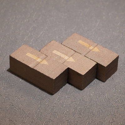 Segmenthöhe 13/15/20mm 450mm Diamantsegment Feuchte Kaltpressmaschine in Indonesien