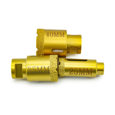 Vakuumbrähte Diamantbohrstelle für Marmor Durchmesser 19-125 mm Leistung